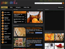 Tablet Screenshot of jaksetodela.cz